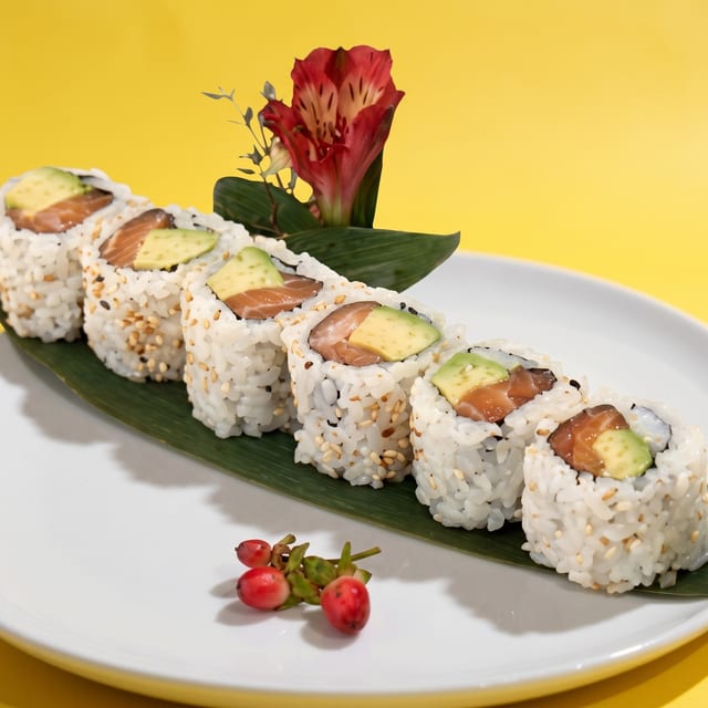 Salmon Avocado Roll.