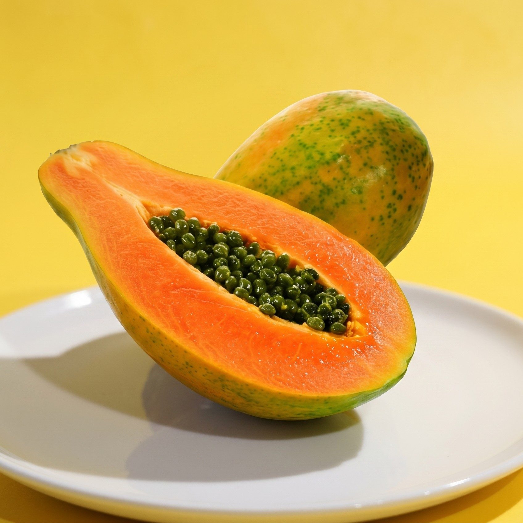 Papaya Bubble Tea.