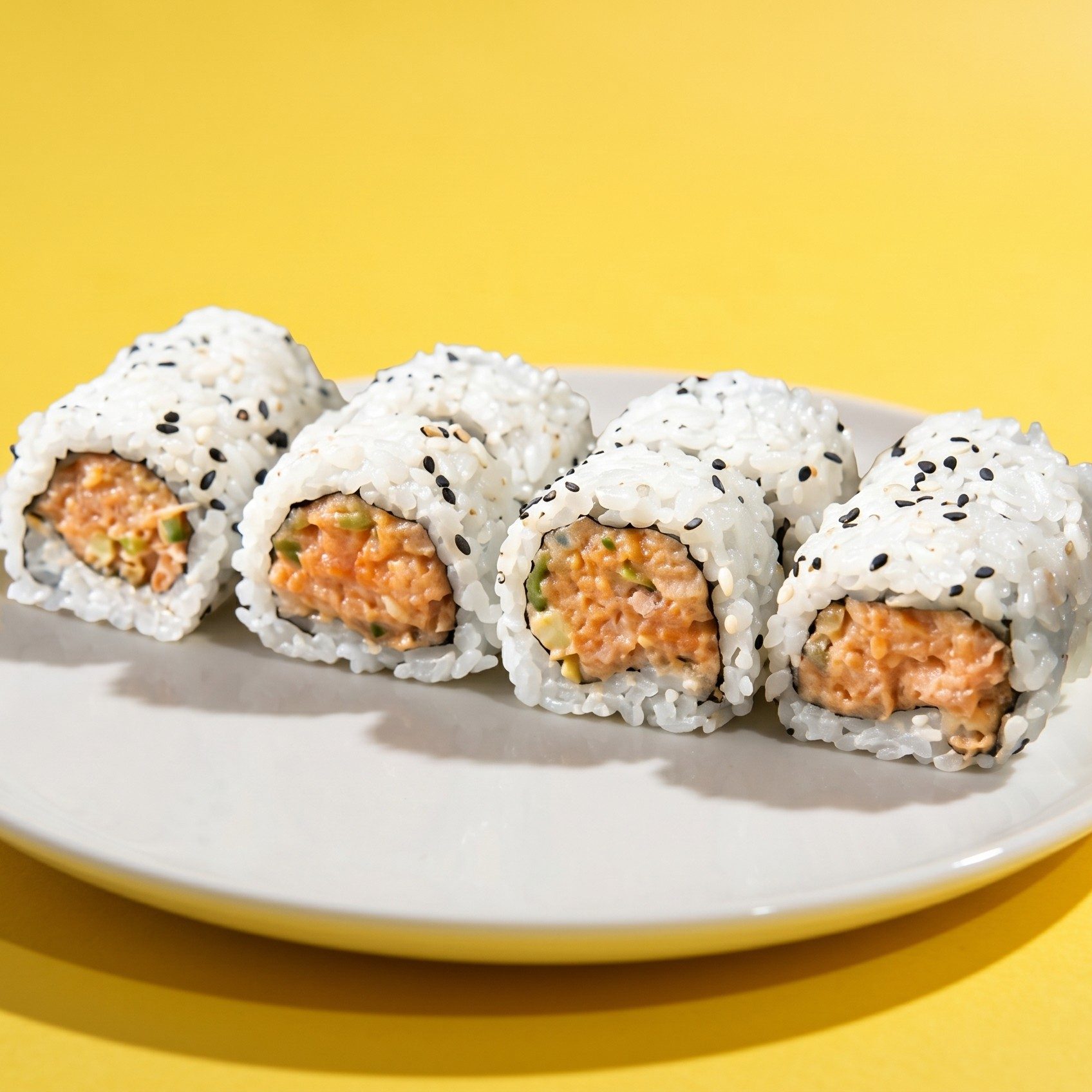 Spicy Salmon Roll.