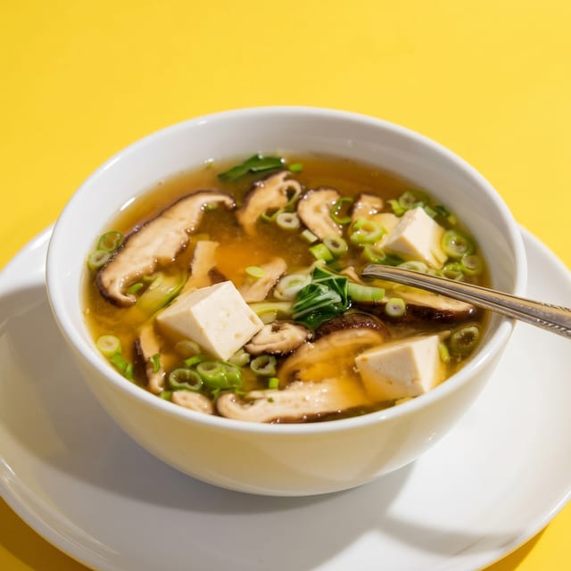 Veggie Miso Soup.