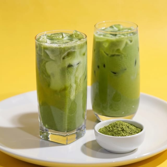 Matcha Green Tea Smoothie.