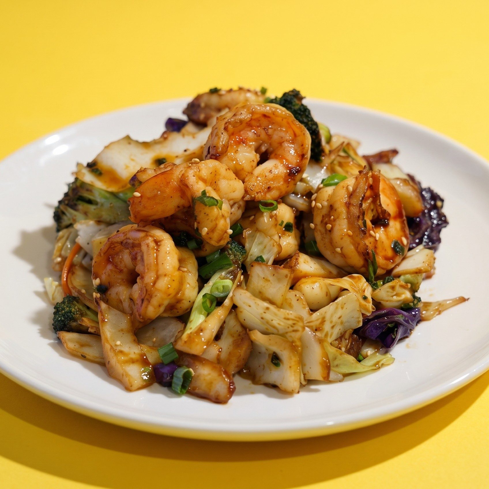 Sauteed Shrimp Bowl Large.