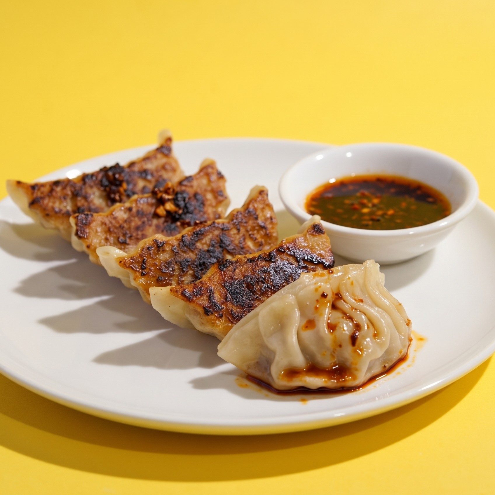 Pork Gyoza.