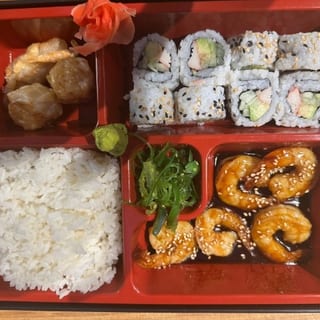 Shrimp Teriyaki Bento Box